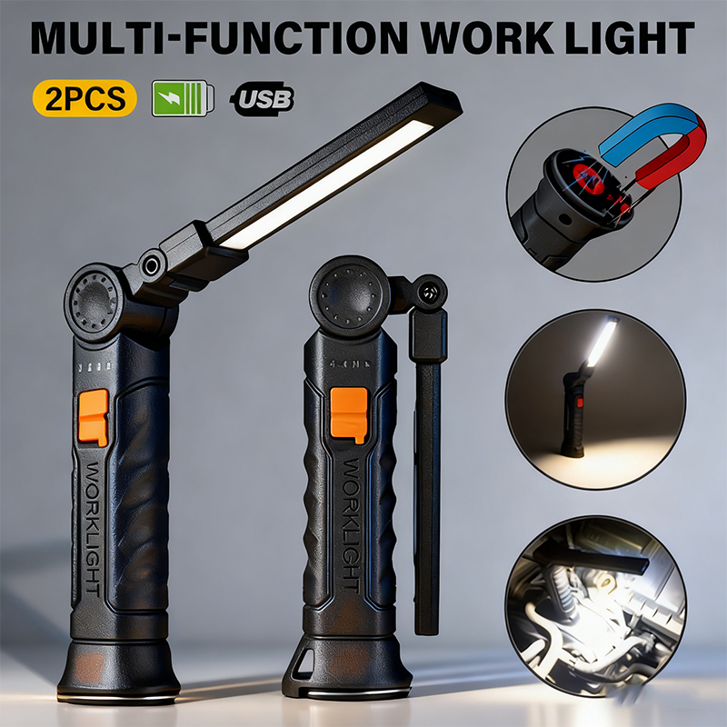Outdoor Adventurer - Linterna LED COB portátil, luz de