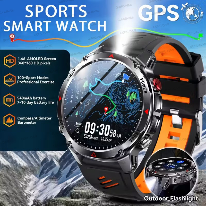Outdoor Adventure World - Nuevo Reloj Inteligente T-Rex 3 Ultra