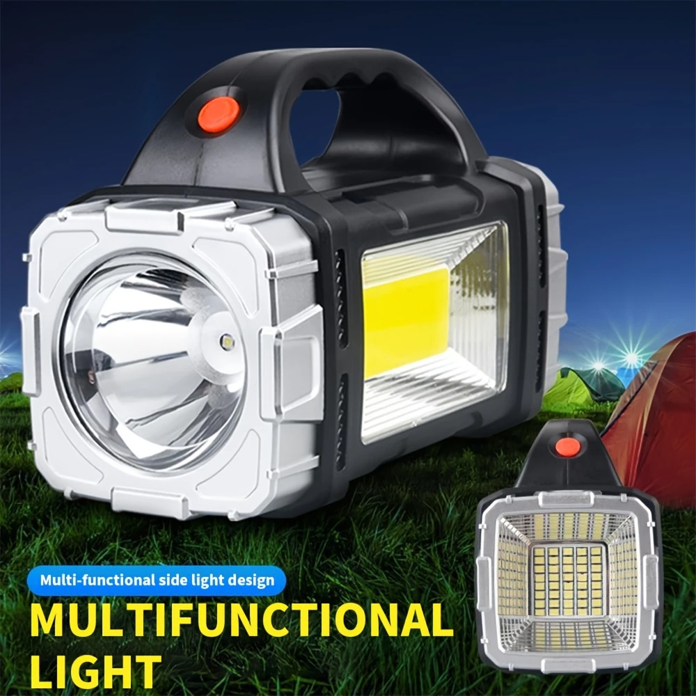 Outdoor Adventurer - Potente linterna recargable por USB, luz