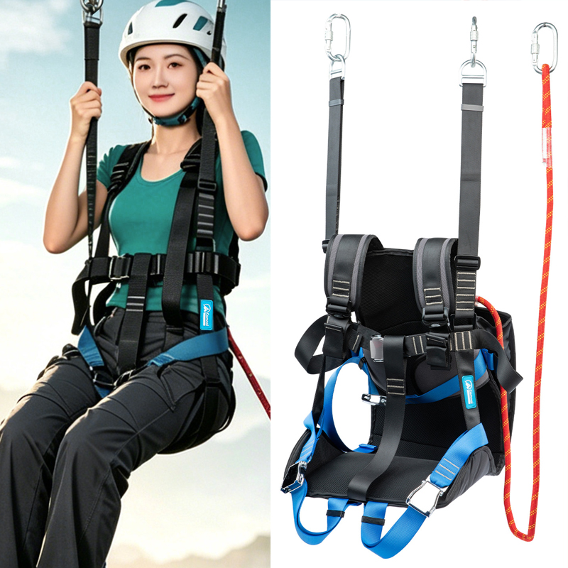Outdoor Adventure Ziplines & Waterfall Puerto Vallarta - Asiento de Seguridad para Tirolina en