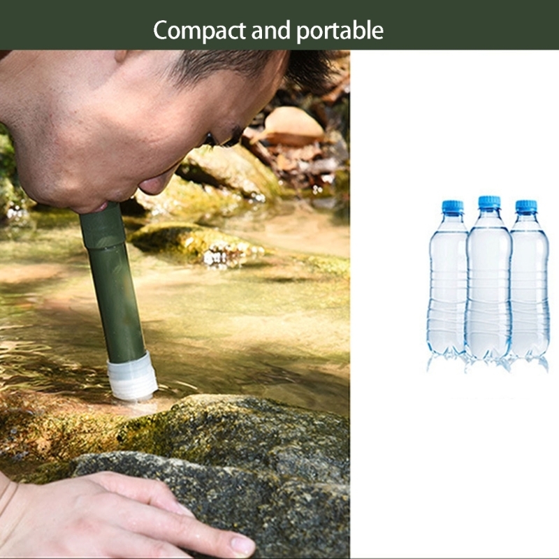 Filtro agua para Camping, send - Water Filter Straw reseña y precio