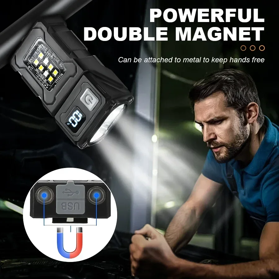 Mini linterna LED recargable p - Outdoor Adventurer reseña y precio