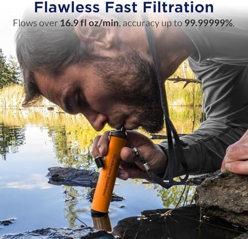 Filtro de agua Pro 6L Camo Gra - Water Filter Straw reseña y precio