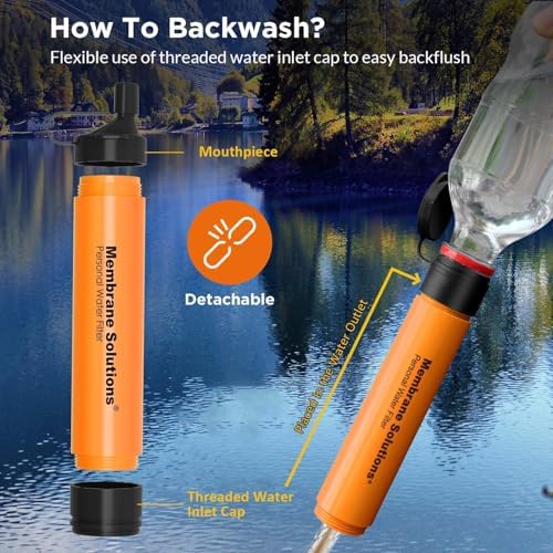 Filtro de agua Pro 6L Camo Gra - Water Filter Straw reseña y precio