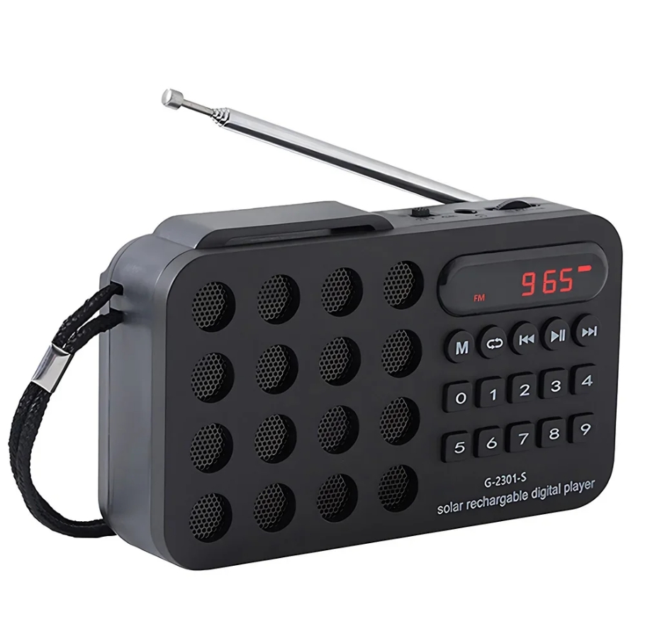 Mini Radio FM portátil de bols - Emergency Radio Solar reseña y precio