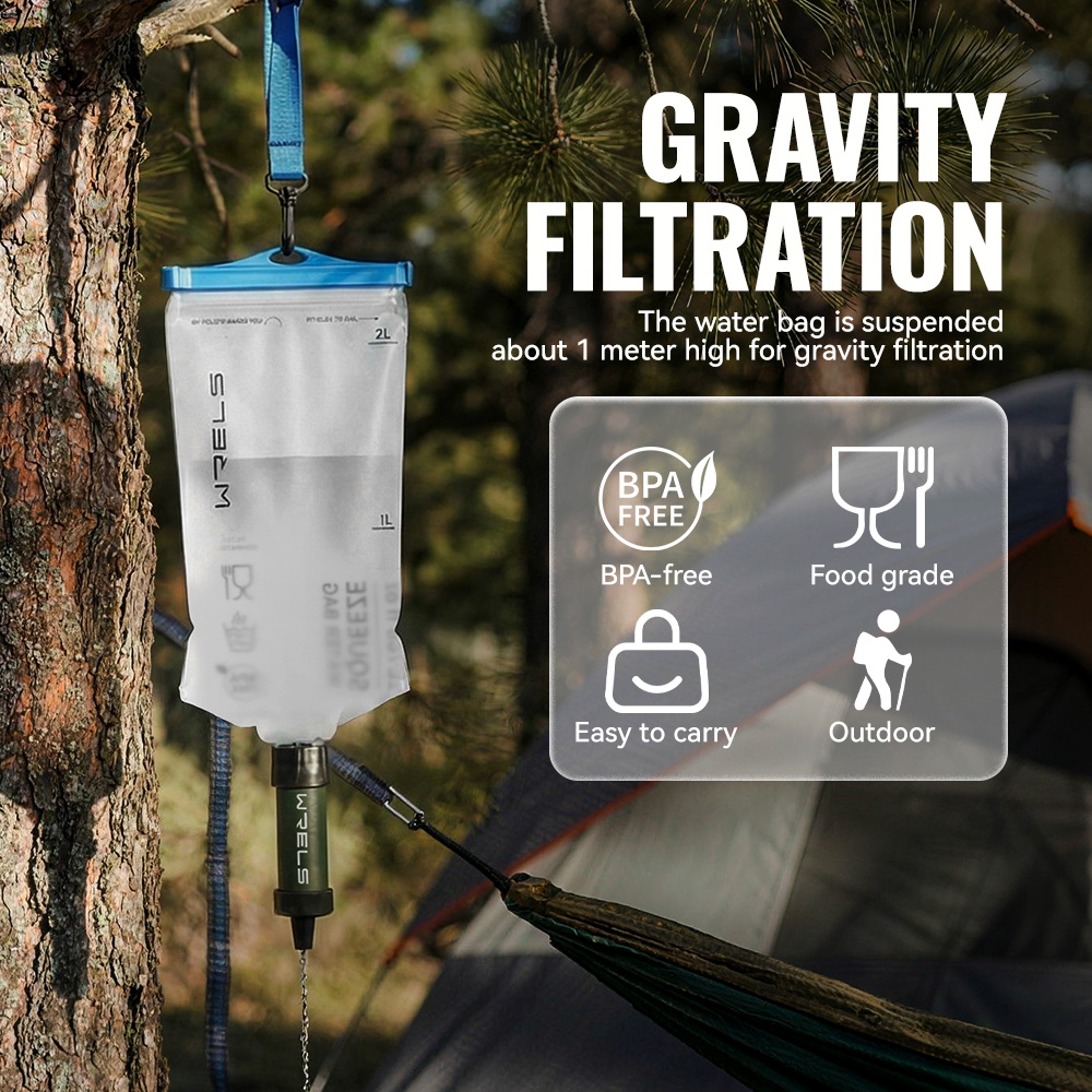 WERLS - Filtro de Agua Persona - Water Filter Straw reseña y precio