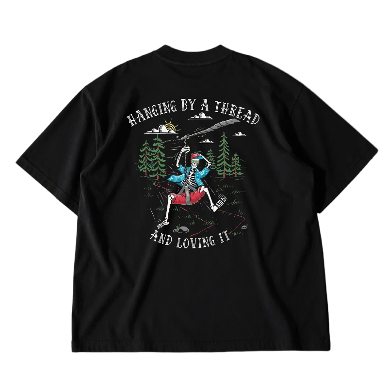 Camiseta gráfica Salty Bones Z - Outdoor Adventure Ziplines & Waterfall Puerto Vallarta reseña y precio