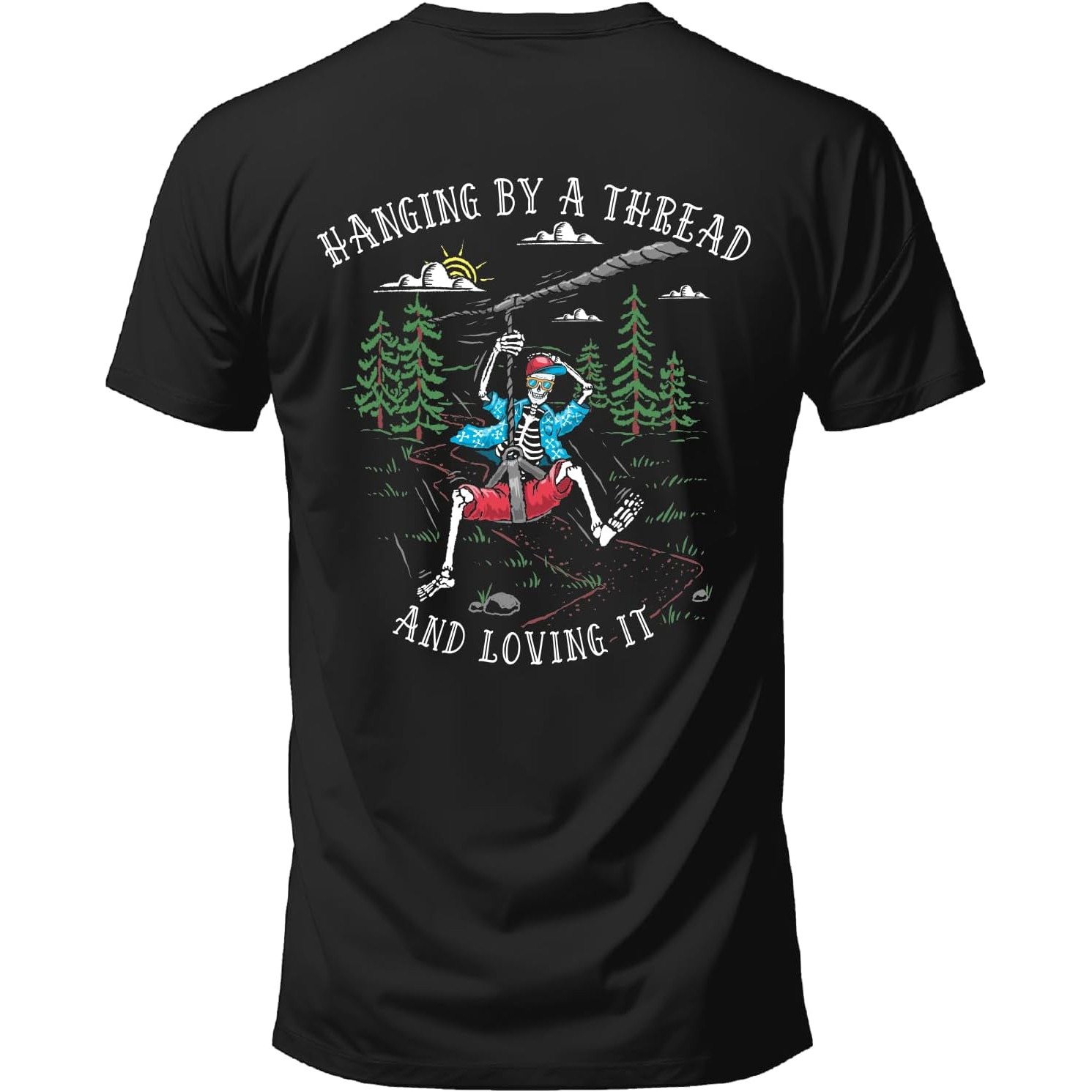 Camiseta gráfica con estampado - Outdoor Adventure Ziplines & Waterfall Puerto Vallarta reseña y precio