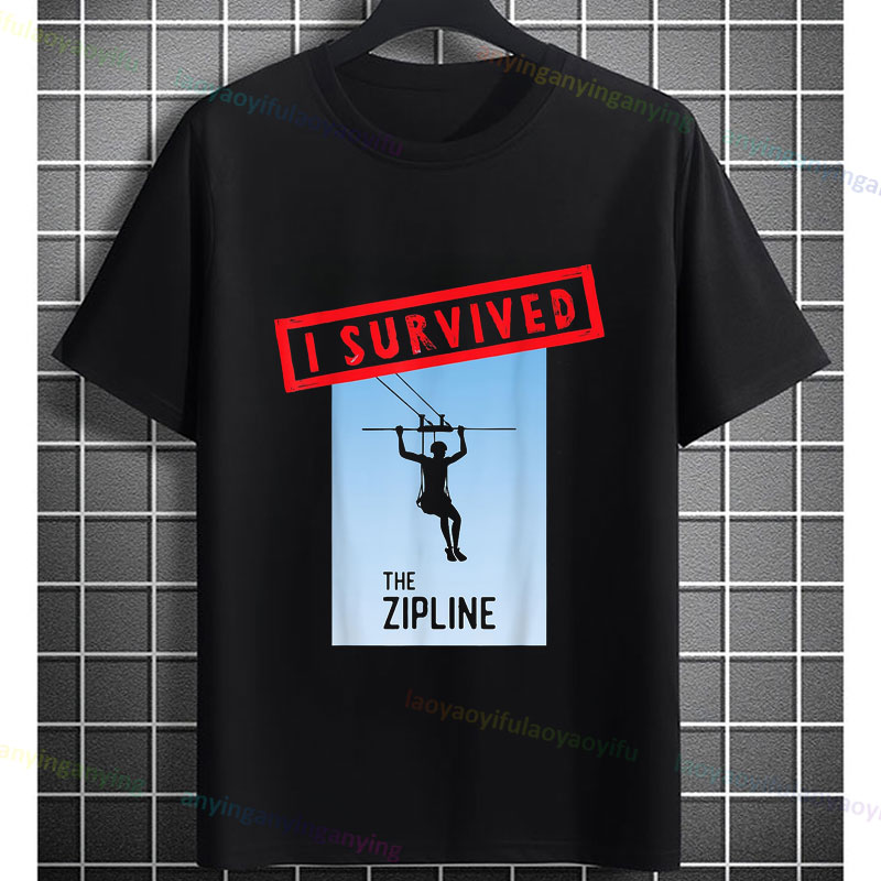 Divertida camiseta gráfica de  - Outdoor Adventure Ziplines & Waterfall Puerto Vallarta reseña y precio